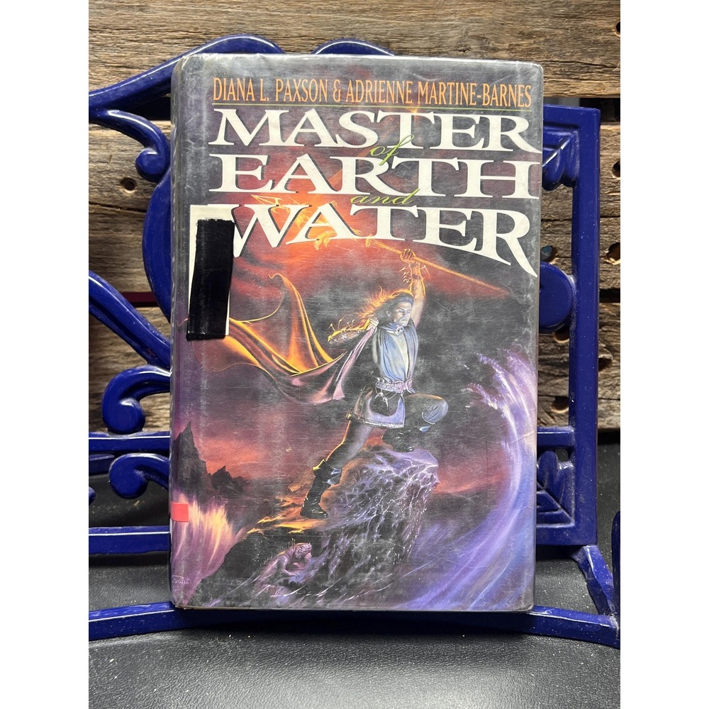 Master of Earth and Water, by Diana L. Paxson, Adrienne Martine-Barnes Sci Fi HC